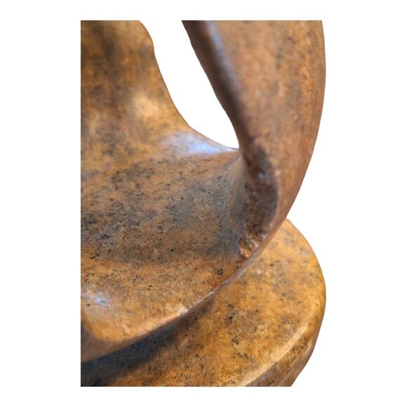 Shona Hand Carved Ukama Family Sculpture Serpentine Stone Art Zimbabwe Africa - Picture 8 of 8